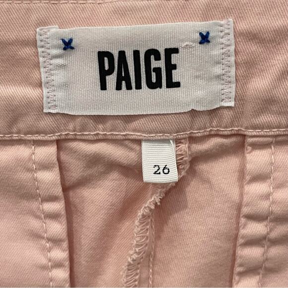 Paige Petal Pink Baxter Chino Pants Size 26 - Picture 4 of 7